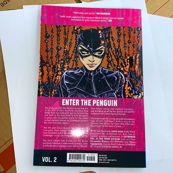 🎉DC COMICS CATWOMAN FAR FROM GOTHAM - Picture 2 of 2